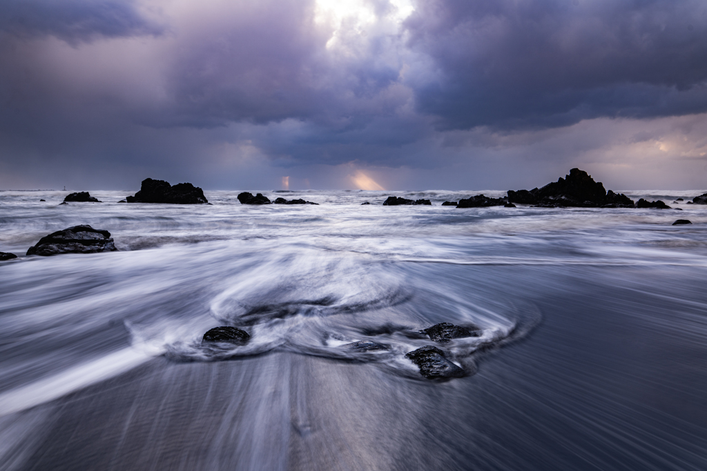 Rocks on the beach