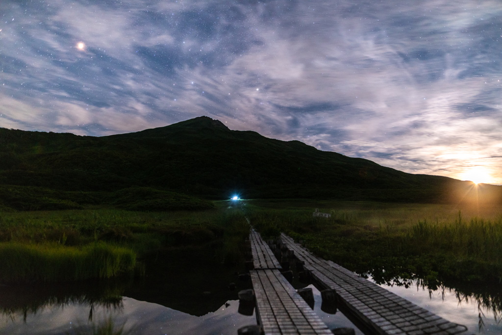 Veil of clouds