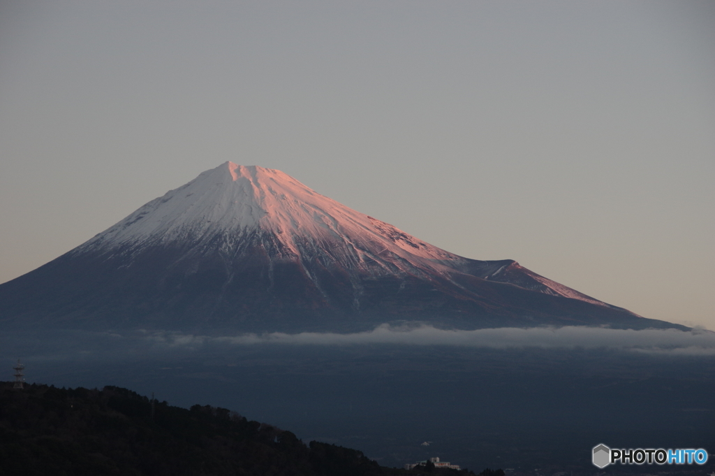 2016大晦日の富士山