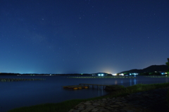 奥浜名湖の夜空