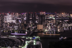 カレッタ汐留より　東京ゲートブリッジ方面