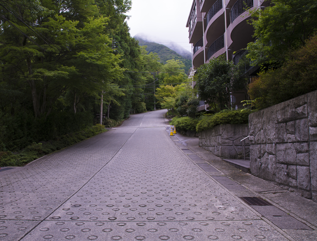 箱根　どこまでも急坂