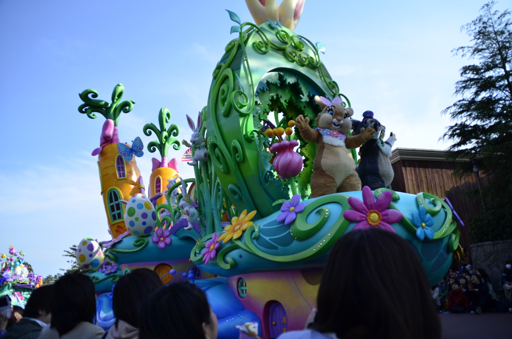  ディズニーランド　イースターパレード