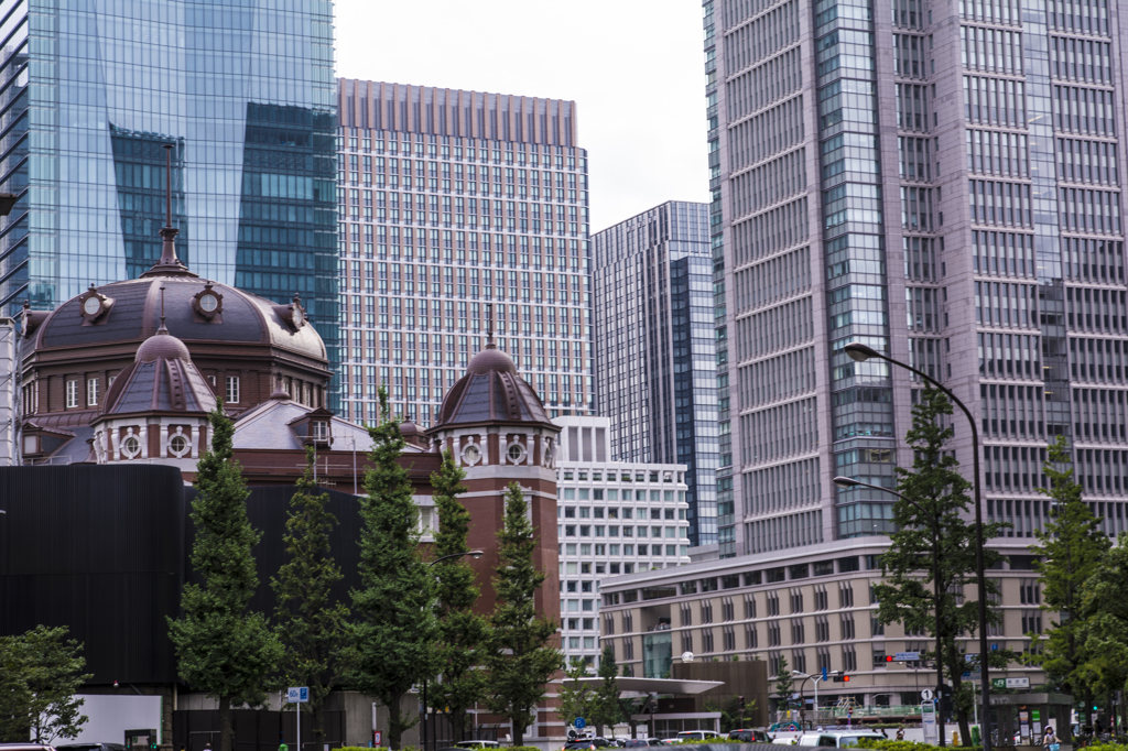 東京駅　丸の内付近