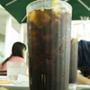 すごい量のアイスコーヒー
