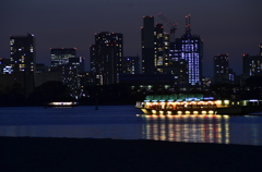 お台場海浜公園からみた夜景