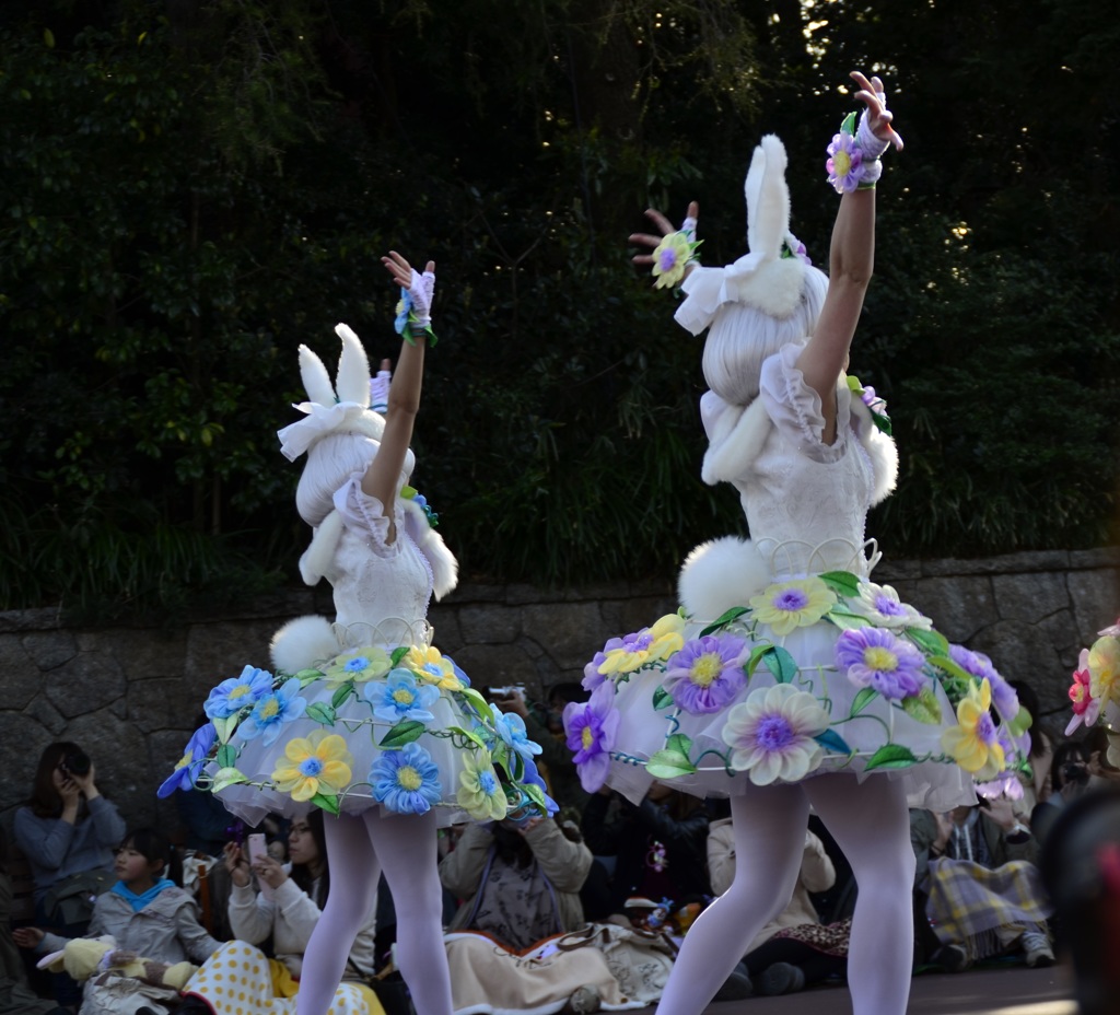 ディズニーランド　イースターパレード