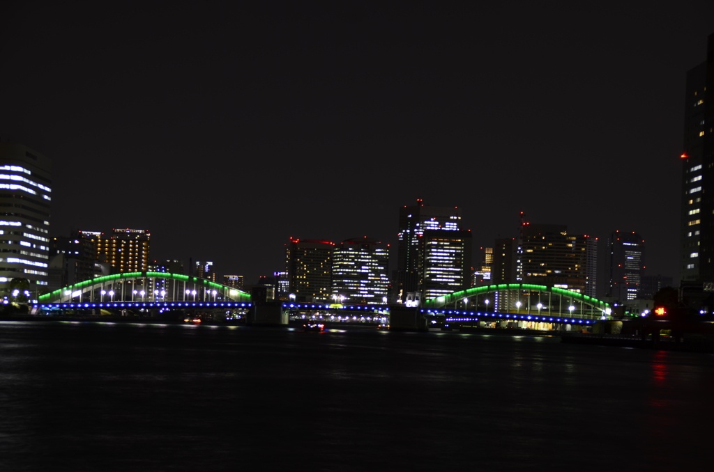 月島の夜景
