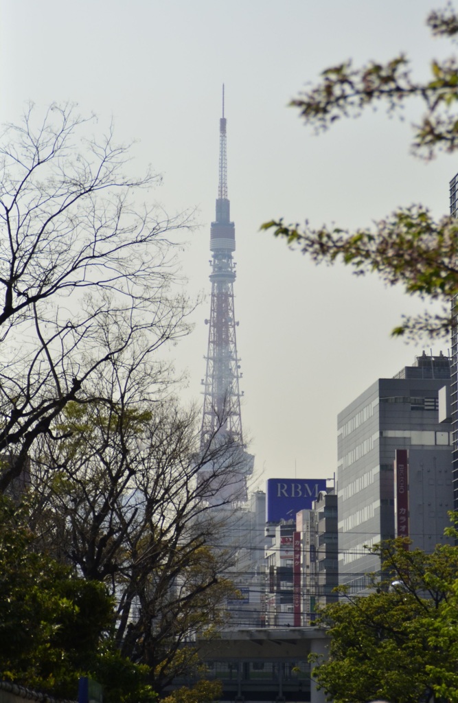 浜松町からの東京タワー