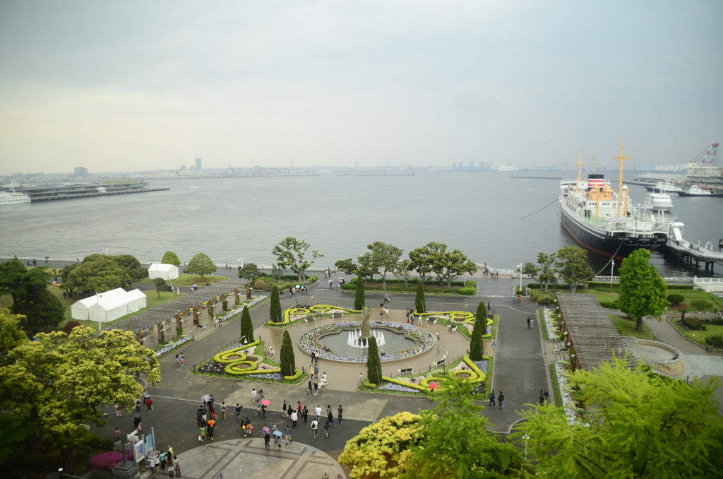 横浜　山下公園と氷川丸