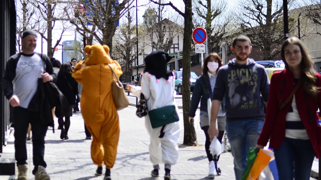 原宿の人々