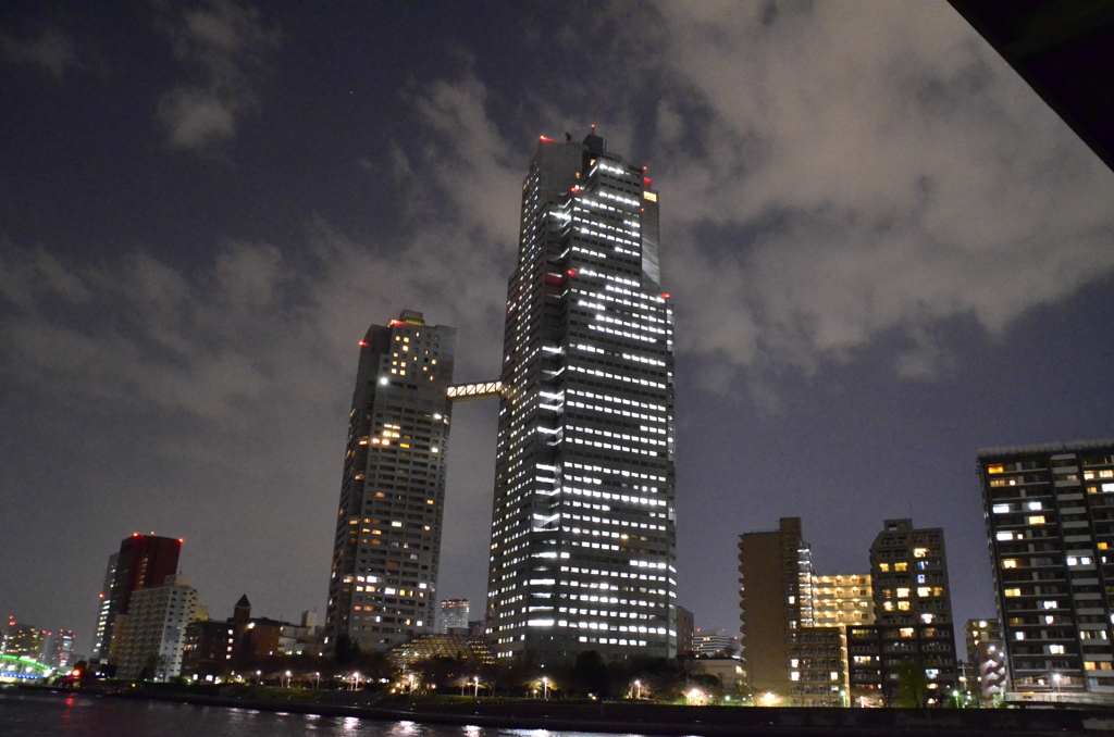 月島の夜景