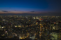 新宿夕景