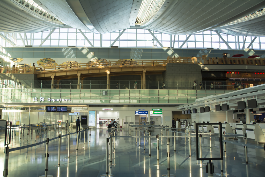 羽田国際空港　内部