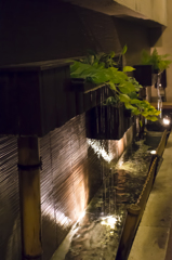 箱根小涌温泉　水の音