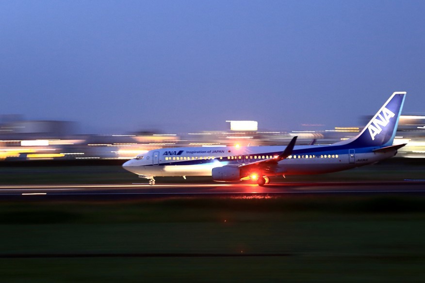 飛行機６
