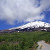 雲空の富士山