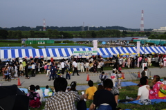 柴又花火大会会場