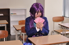 教室にて