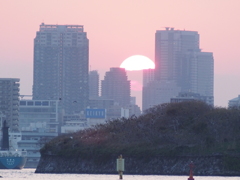 溶けてゆく太陽