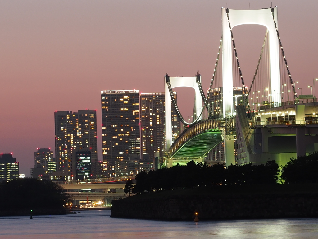 レインボーブリッジ夜景