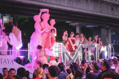 love pride parade in bangkok