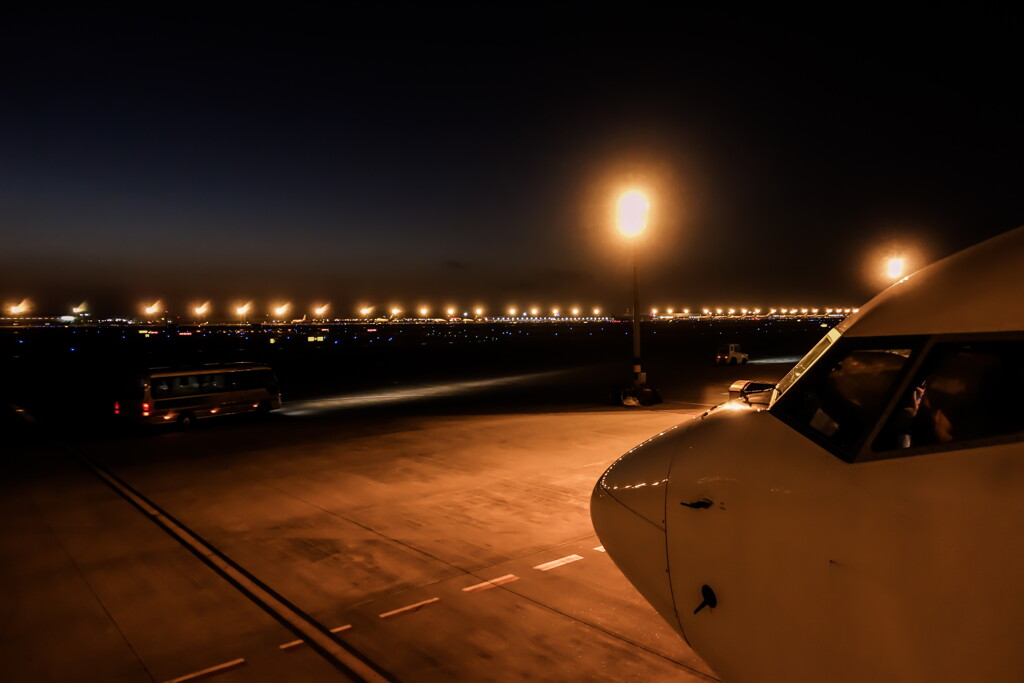 night departure