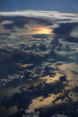 light and shadow at dusk