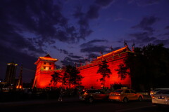 red wall ~ xi'an