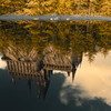 hogwarts castle in the lake