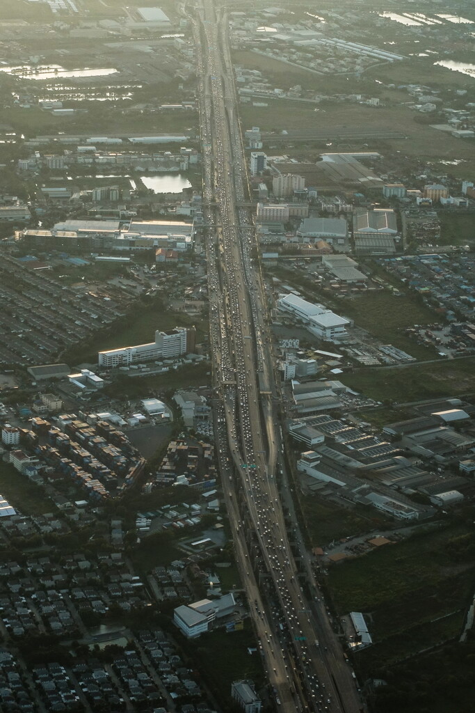 starting point of traffic jam