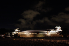 kanazawa castle in winter