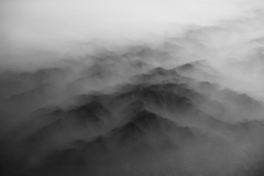 misty mountainous
