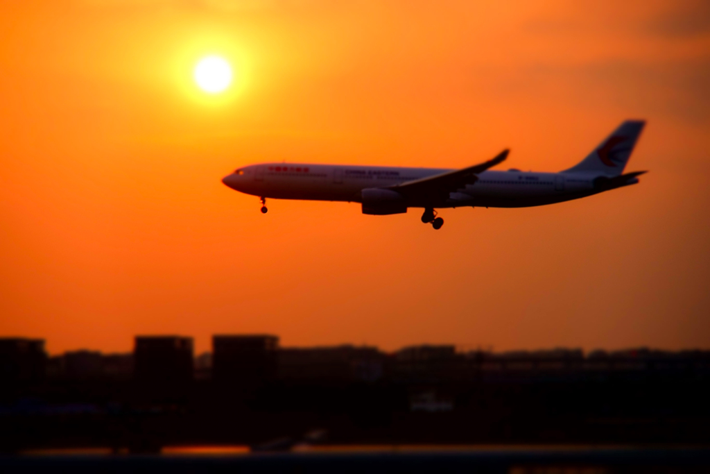 sunset  landing