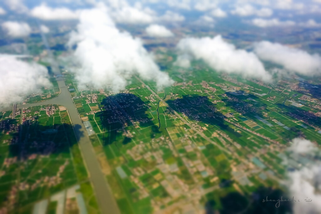 lining up cloud shadows