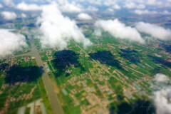 lining up cloud shadows