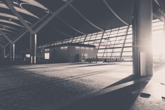 departure lobby in the late afternoon 01