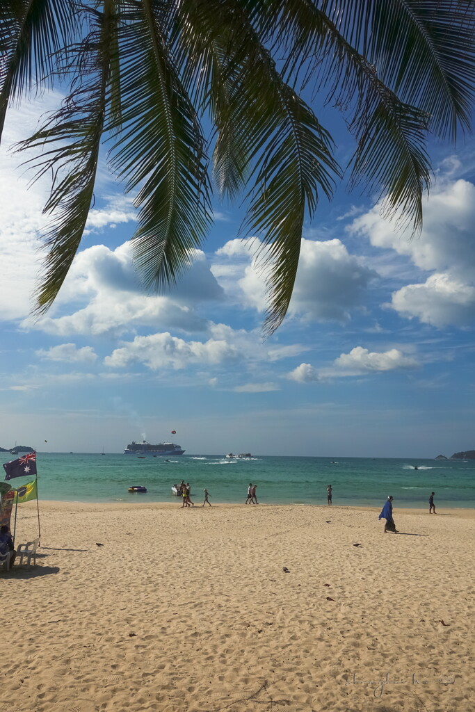 winter in patong beach