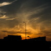streetlight silhouette