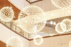 lights of multi-faceted spheres