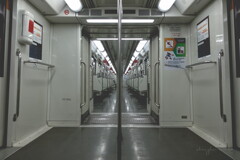 the night before the lockdown ~ subway