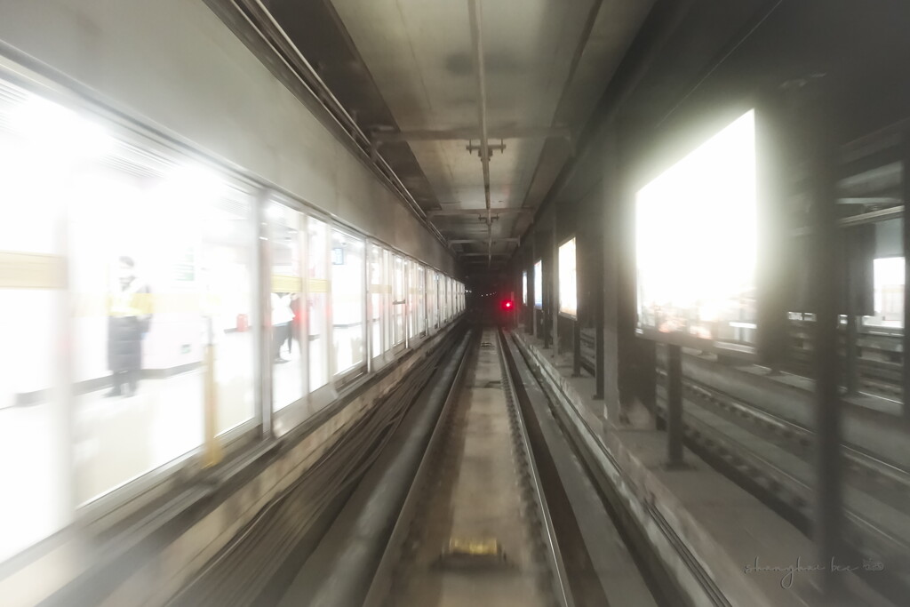shanghai subway ~ white