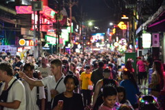 bustling bangla street