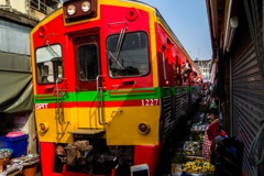 train going through the market 2