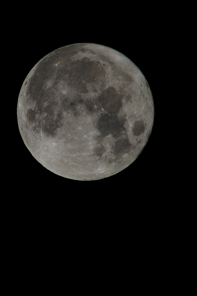 christmas full moon