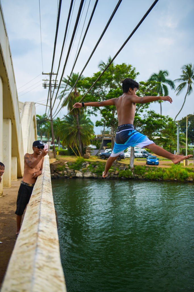 haleiwa dive boy