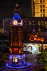 shanghai disney store at night