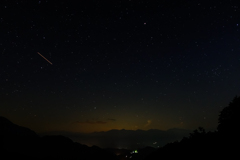 the twilight of the southern alps