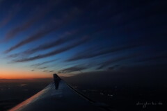 sunset and clouds