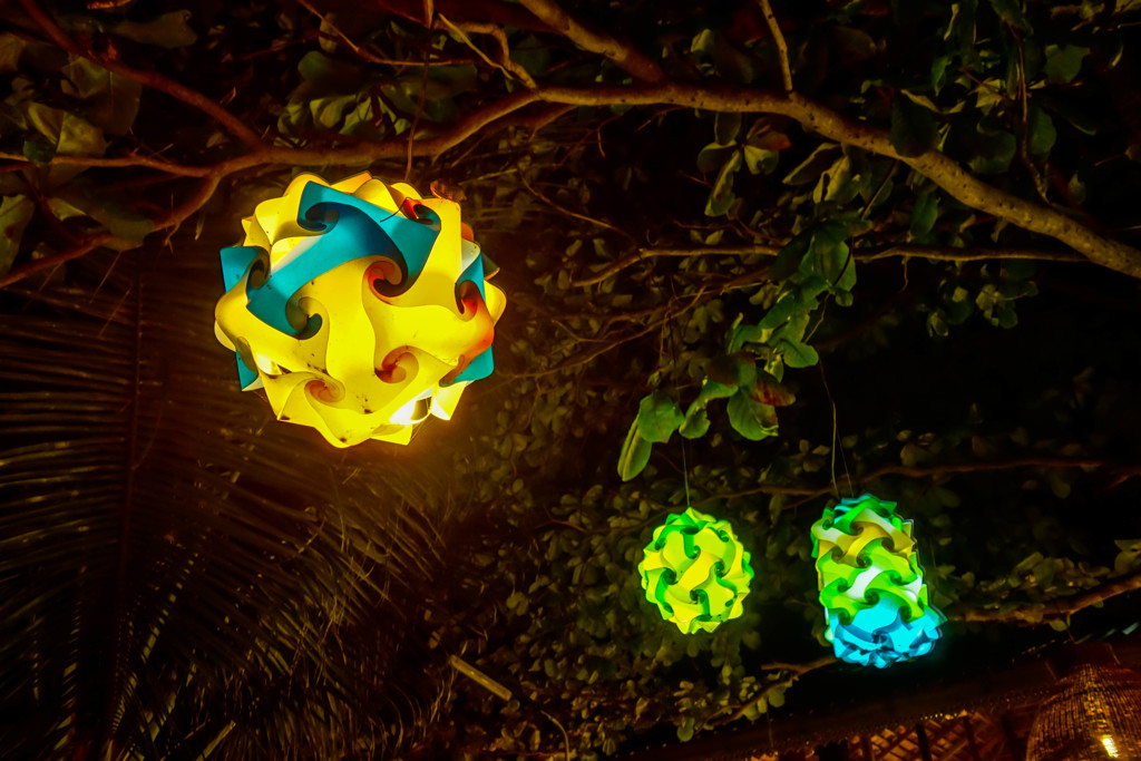 art paper pendant light 